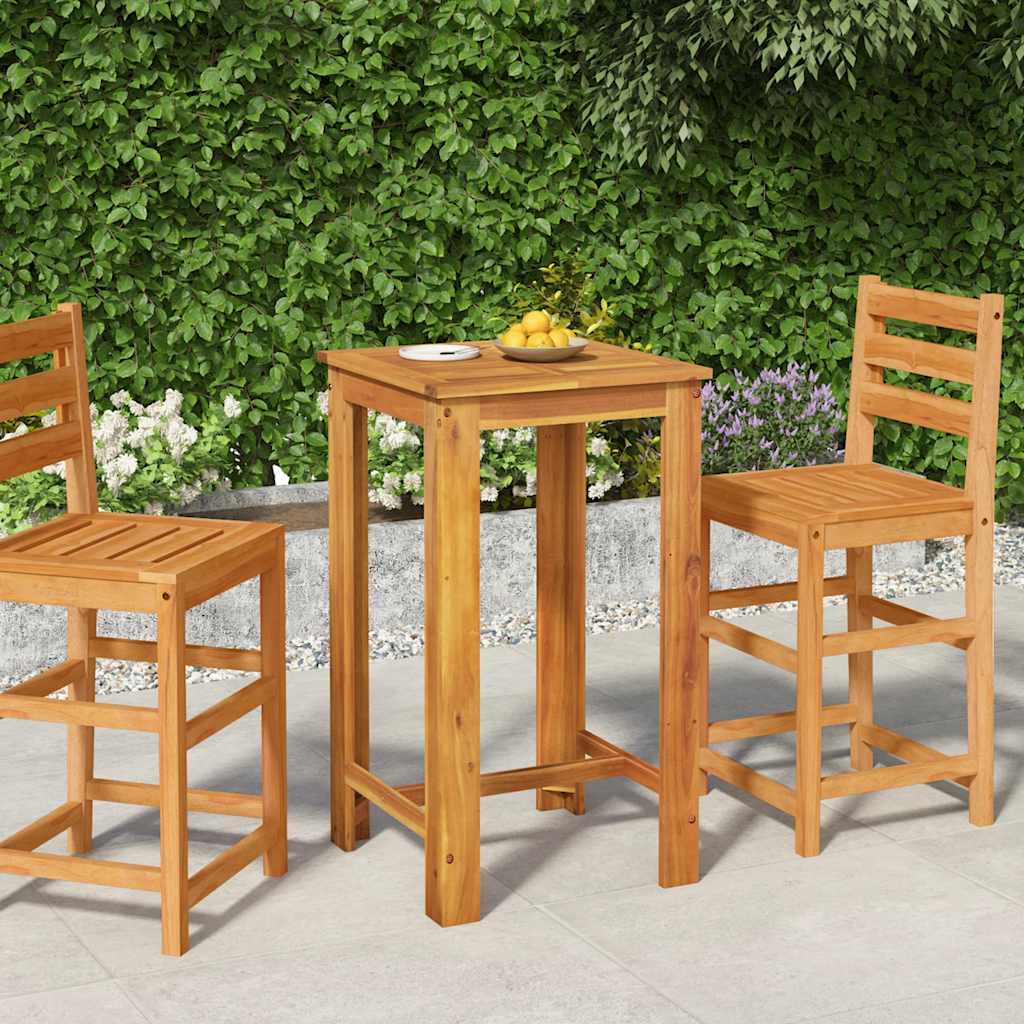 Akazien Bartisch Gartentisch 60x60 cm