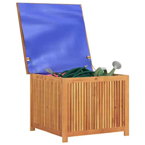 Gartenbox Akazie 75x75x58cm Massivholz