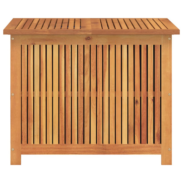 Gartenbox Akazie 75x75x58cm Massivholz
