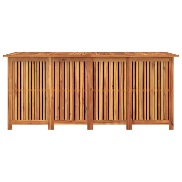 Gartenbox Akazie Massivholz 175 cm