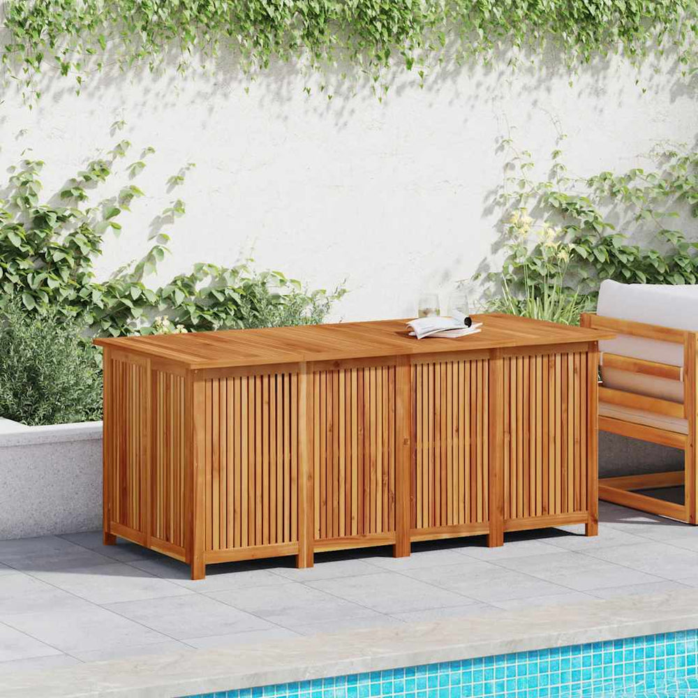 Gartenbox Akazie Massivholz 175 cm