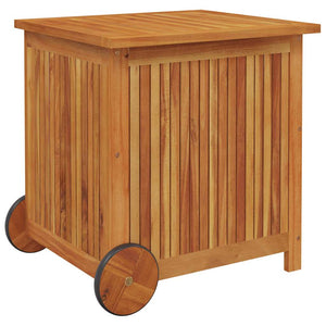 Gartentruhe Akazie Massivholz 60x50x58 cm