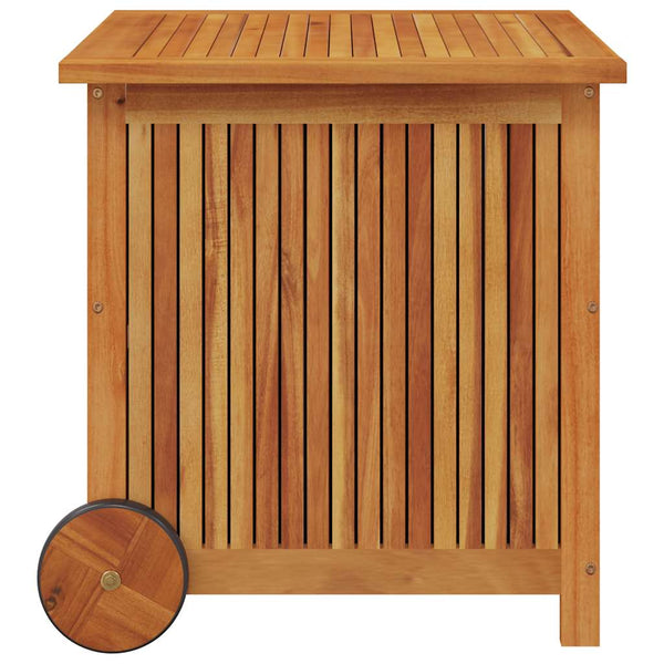 Gartentruhe Akazie Massivholz 60x50x58 cm
