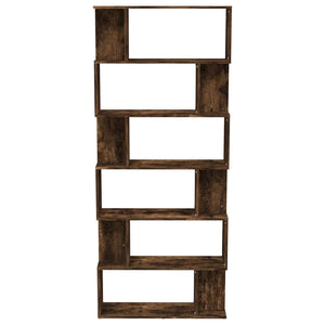 Bücherregal Raumteiler Räuchereiche 80x192cm