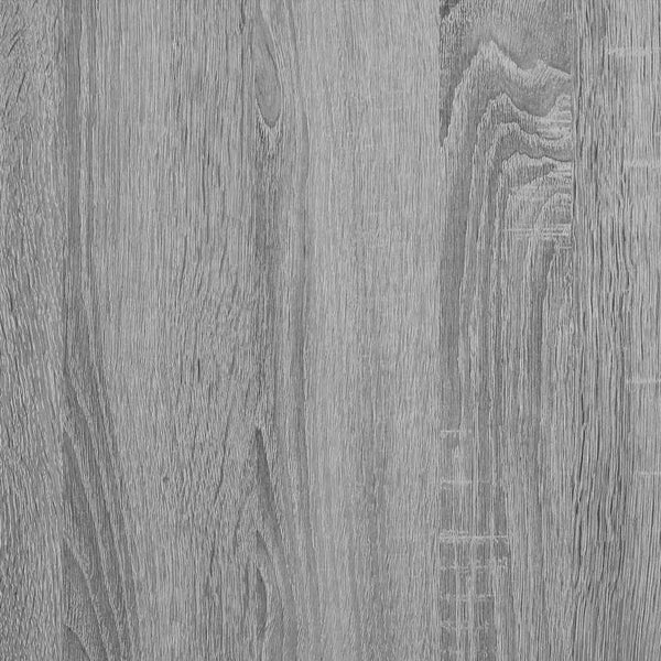 Schreibtisch Grau Sonoma mit Schubladen 102 cm