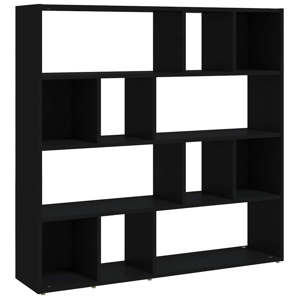 vidaXL Étagère à livres/séparateur de pièce noir 105x24x102 cm