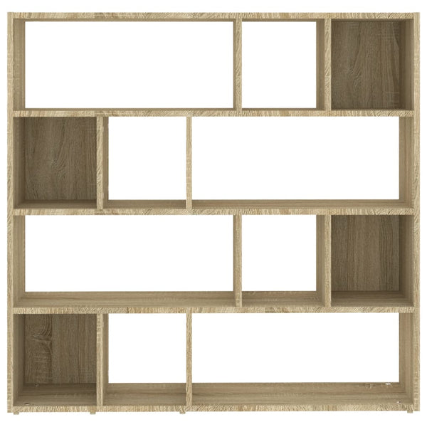 Sonoma Eiche Bücherregal Raumteiler 105x24x102cm