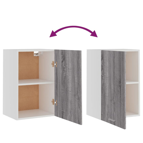 Hängeschrank Lyon Grau Sonoma 39,5x31x60 cm