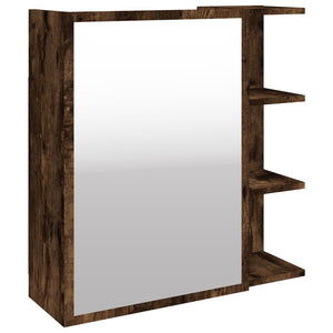 Bad-Spiegelschrank Räuchereiche 62,5 cm
