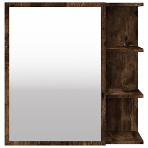 Bad-Spiegelschrank Räuchereiche 62,5 cm