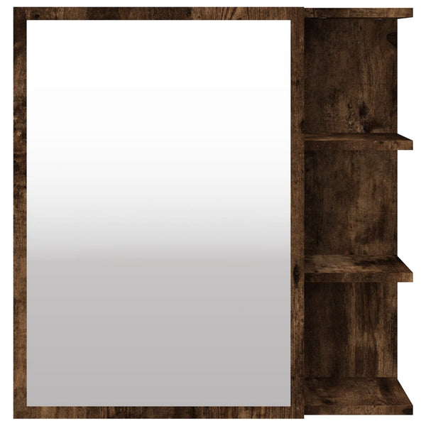 Bad-Spiegelschrank Räuchereiche 62,5 cm