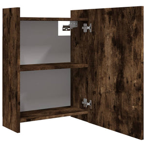 Bad-Spiegelschrank Räuchereiche 62,5 cm