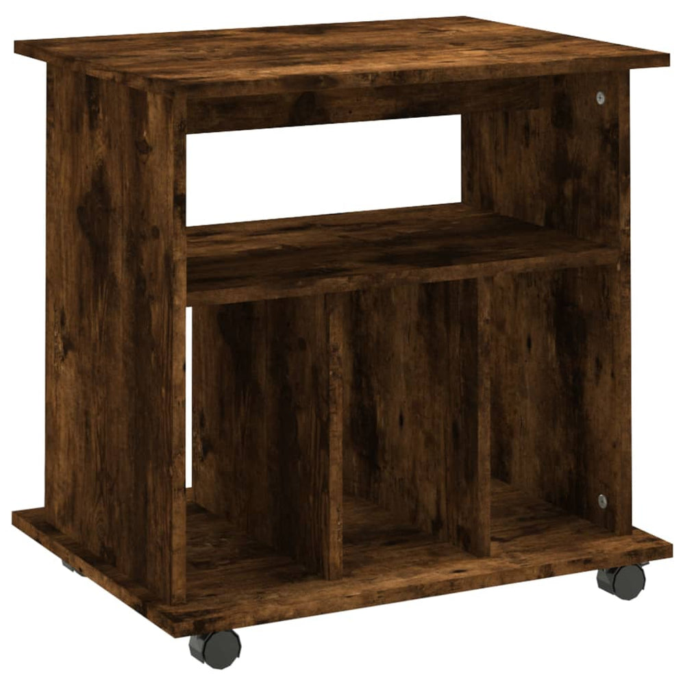 Rollschrank Räuchereiche 60x45x60 cm