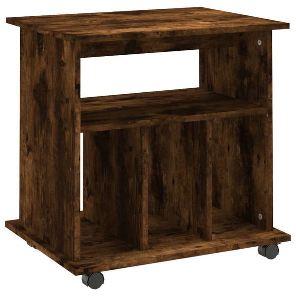 Rollschrank Räuchereiche 60x45x60 cm