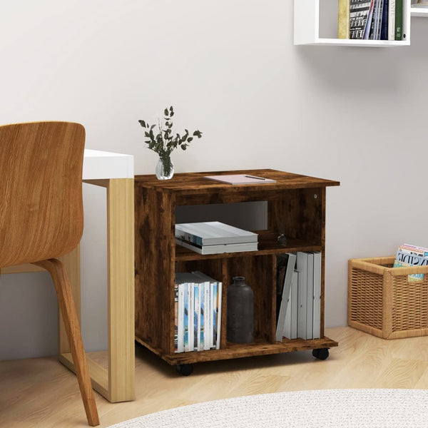 Rollschrank Räuchereiche 60x45x60 cm
