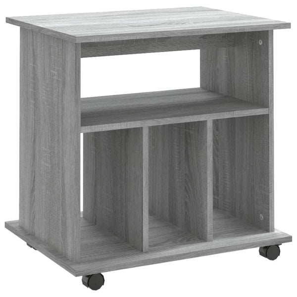 Rollschrank Grau Sonoma 60 cm