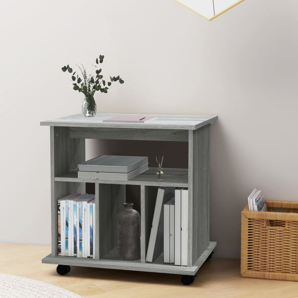 Rollschrank Grau Sonoma 60 cm