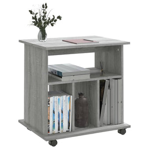 Rollschrank Grau Sonoma 60 cm