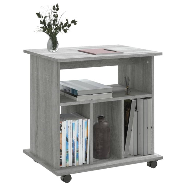 Rollschrank Grau Sonoma 60 cm