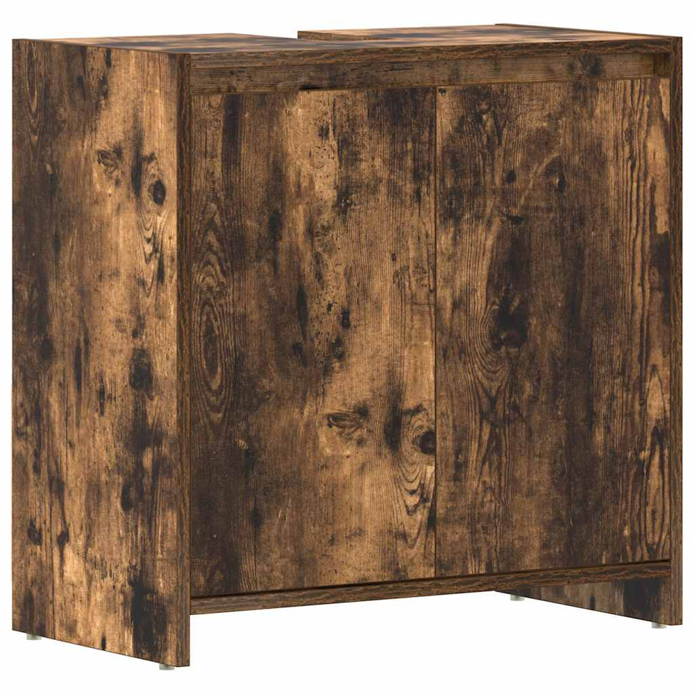 Badschrank Räuchereiche 60 cm