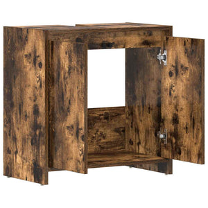 Badschrank Räuchereiche 60 cm