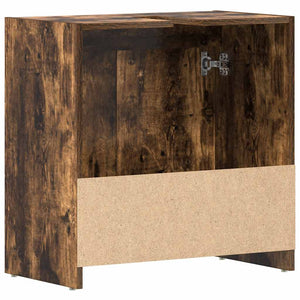 Badschrank Räuchereiche 60 cm