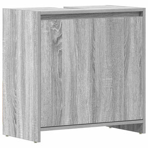 Grauer Badschrank Sonoma 60 cm