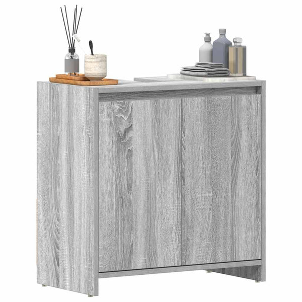 Grauer Badschrank Sonoma 60 cm
