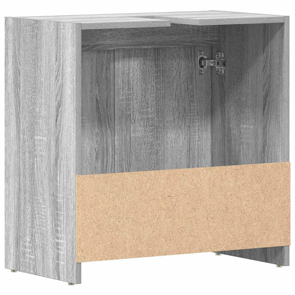 Grauer Badschrank Sonoma 60 cm