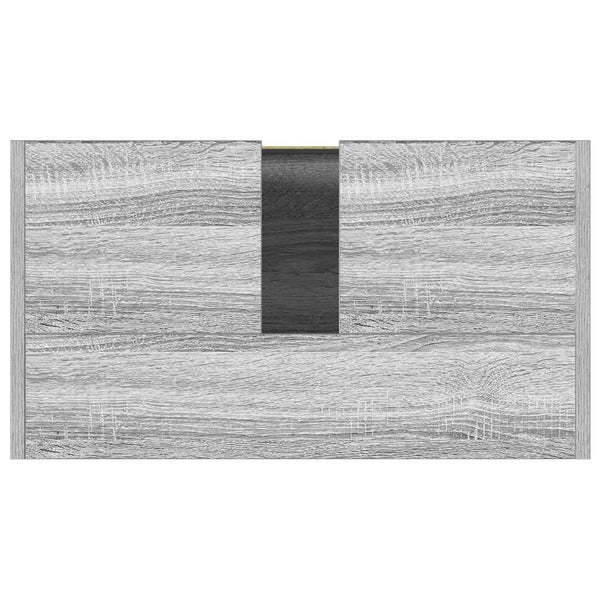 Grauer Badschrank Sonoma 60 cm