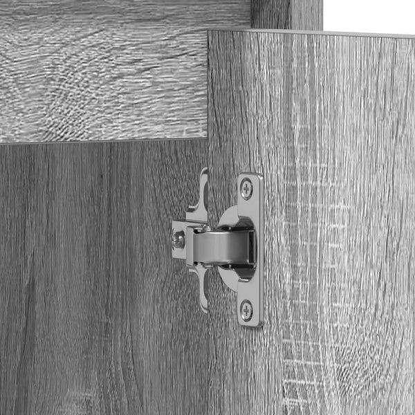 Grauer Badschrank Sonoma 60 cm