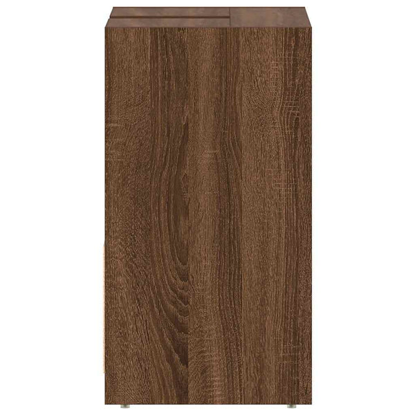 Badschrank Braun Eichenoptik 60 cm