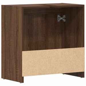 Badschrank Braun Eichenoptik 60 cm