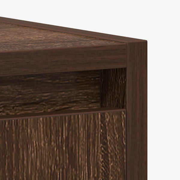 Badschrank Braun Eichenoptik 60 cm