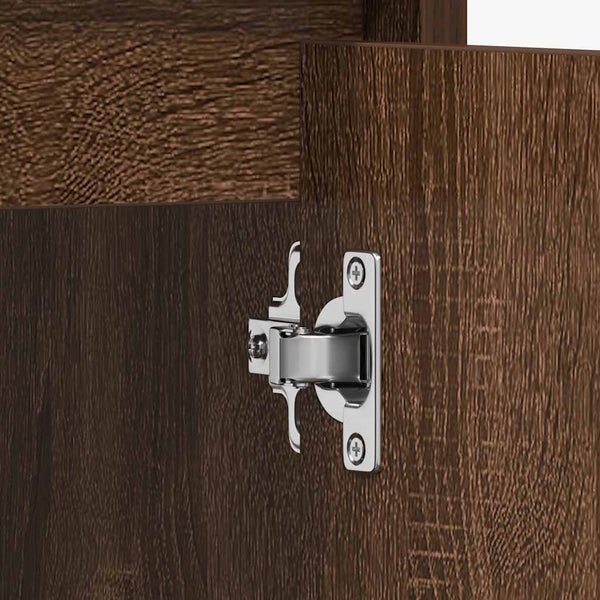 Badschrank Braun Eichenoptik 60 cm