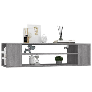 TV-Wandschrank Grau Sonoma 100 cm