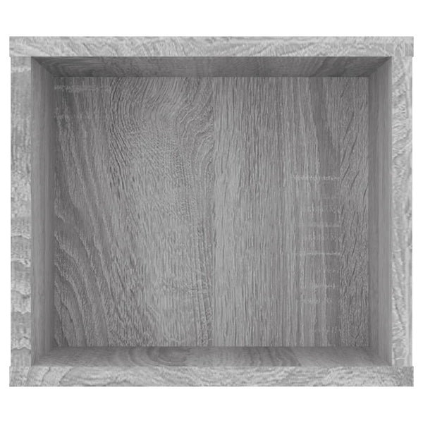 TV-Wandschrank Grau Sonoma 100 cm