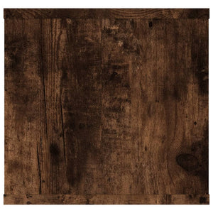 Wandregal Räuchereiche 102 cm