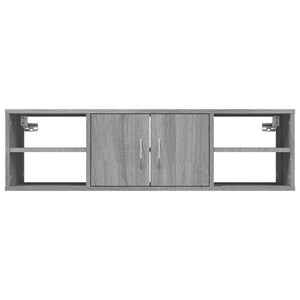 Graues Wandregal Sonoma, 102 cm