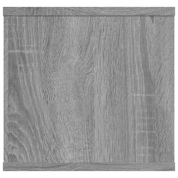 Graues Wandregal Sonoma, 102 cm