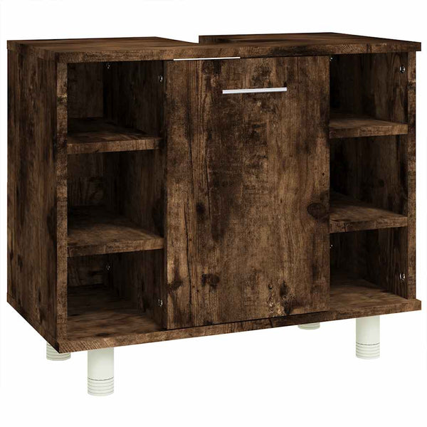 Badschrank Räuchereiche 60 cm