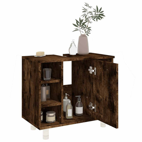 Badschrank Räuchereiche 60 cm