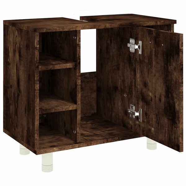 Badschrank Räuchereiche 60 cm
