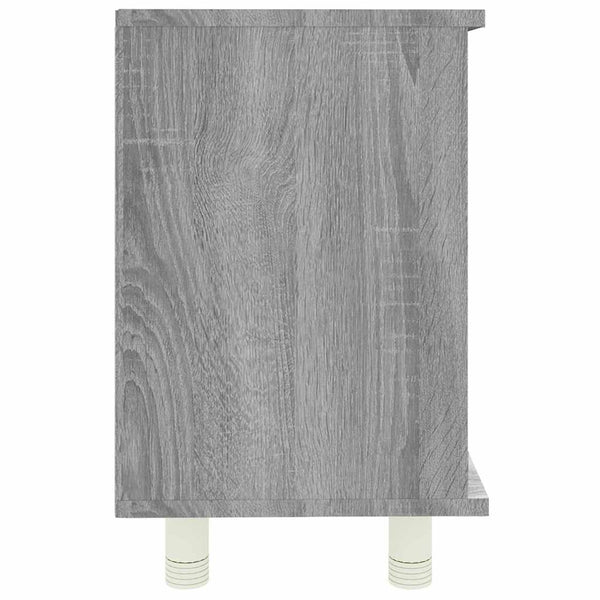 Badschrank Grau Sonoma 60 cm