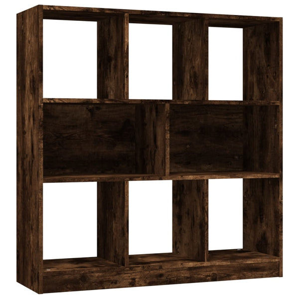 Bücherregal Räuchereiche 97,5x100 cm