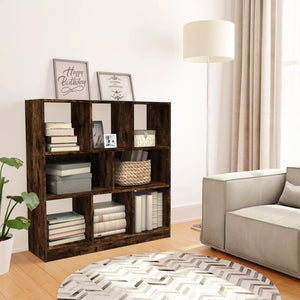 Bücherregal Räuchereiche 97,5x100 cm