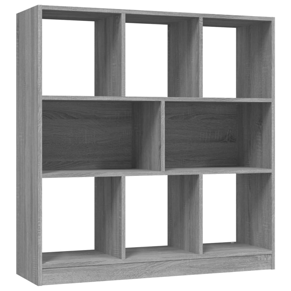 vidaXL Bibliothèque gris Sonoma 97,5x29,5x100 cm bois d'ingénierie
