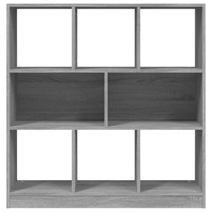 Bücherregal Grau Sonoma 97,5x29,5x100 cm