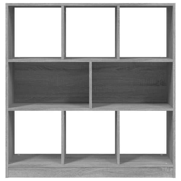 Bücherregal Grau Sonoma 97,5x29,5x100 cm