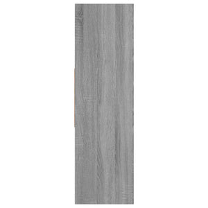 Bücherregal Grau Sonoma 97,5x29,5x100 cm
